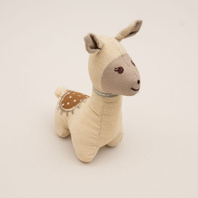 Llama & Latte Duo - Handmade Llama Rattle Toy Pack - 41508