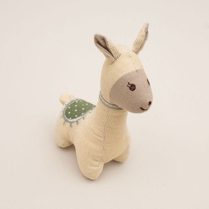 Llama & Latte Duo - Handmade Llama Rattle Toy Pack - 41508