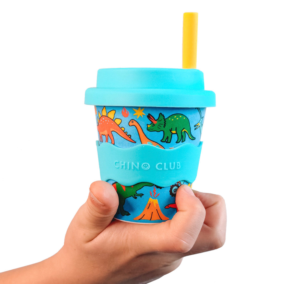 Dinosaurs and Monster Trucks Babychino Cup 4oz
