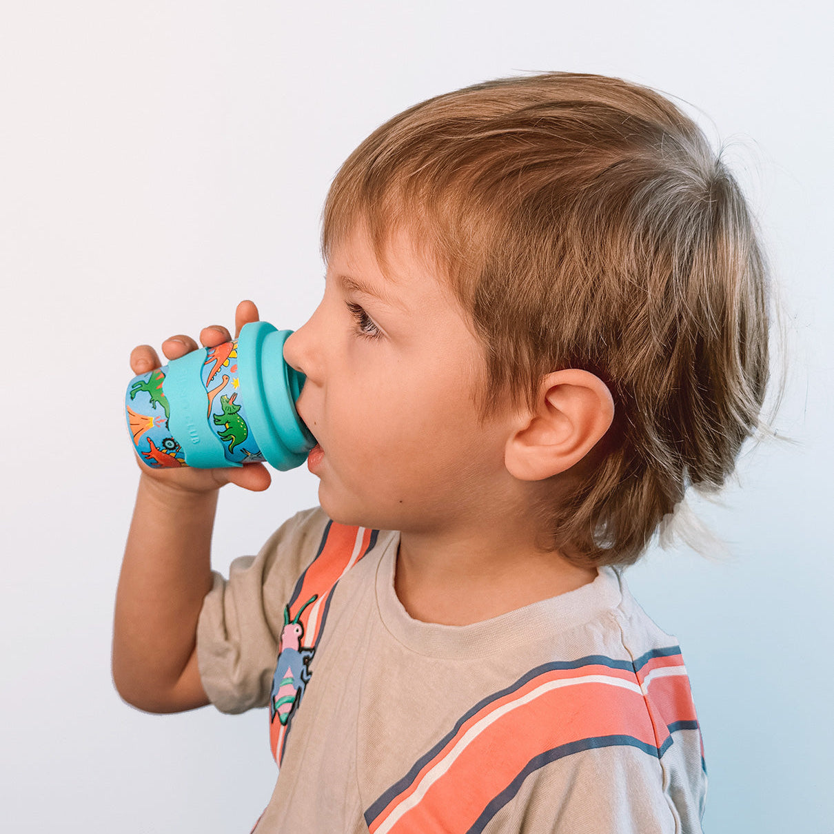Dinosaurs and Monster Trucks Babychino Cup 4oz