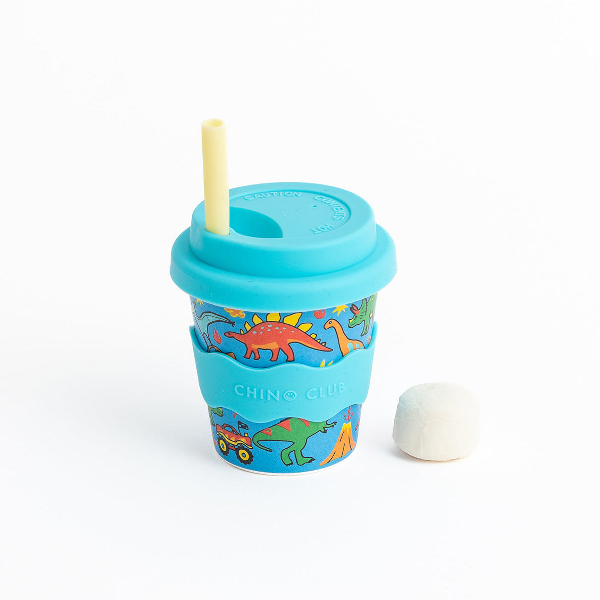 Dinosaurs and Monster Trucks Babychino Cup 4oz