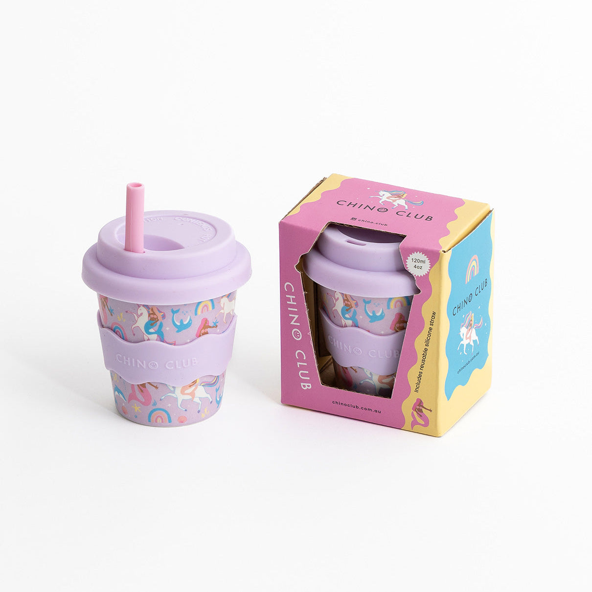 Mermaids and Unicorns Babychino Cup 4oz