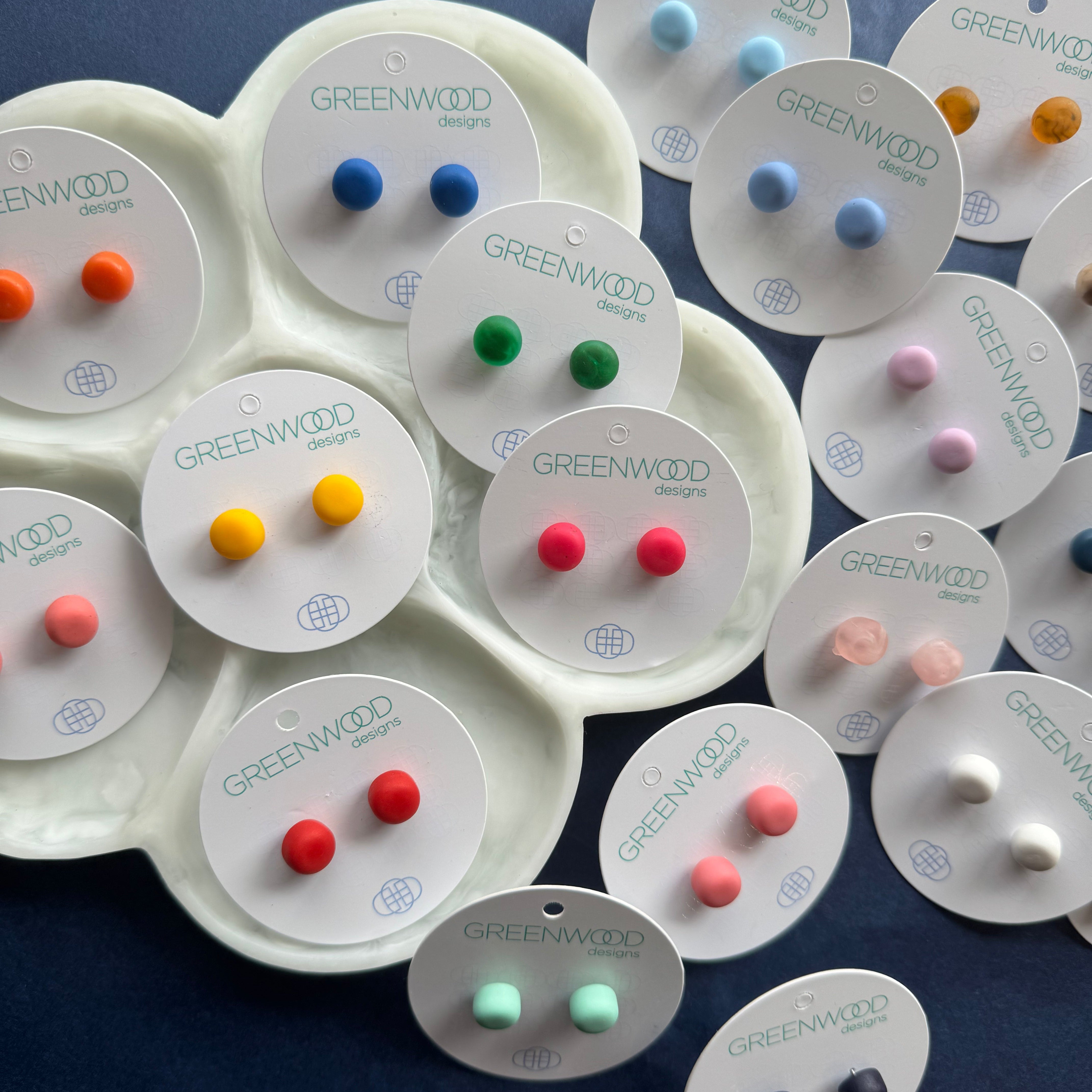 Handmade Round Earrings