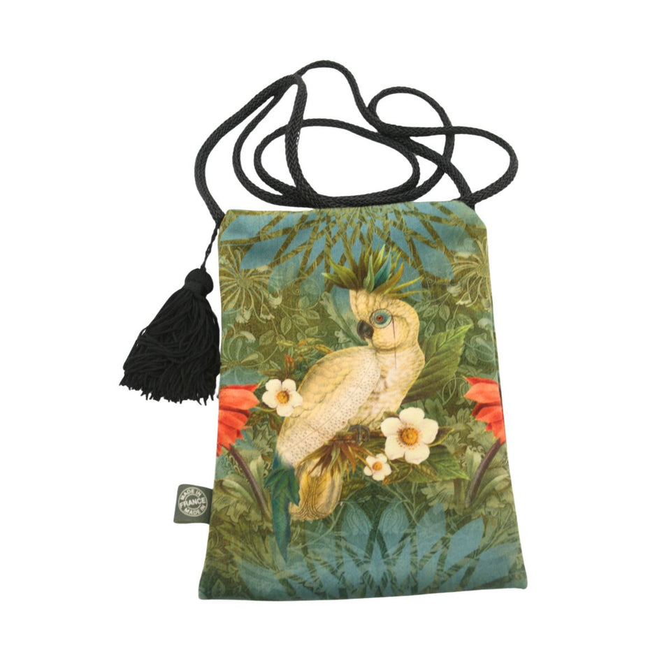 Velour Shoulder Pouch – Assorted Designs