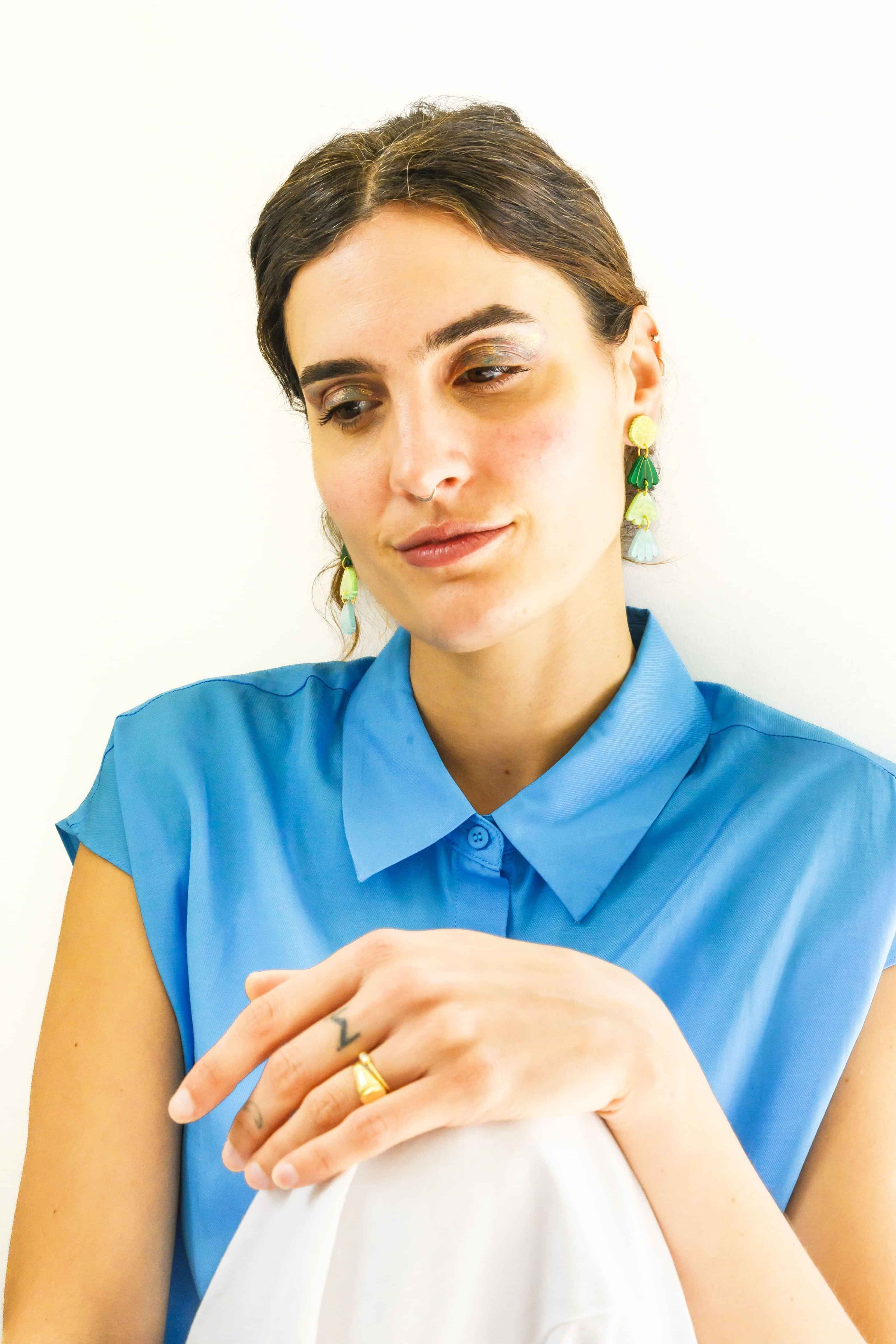 Sunbeam Earring - Ocean