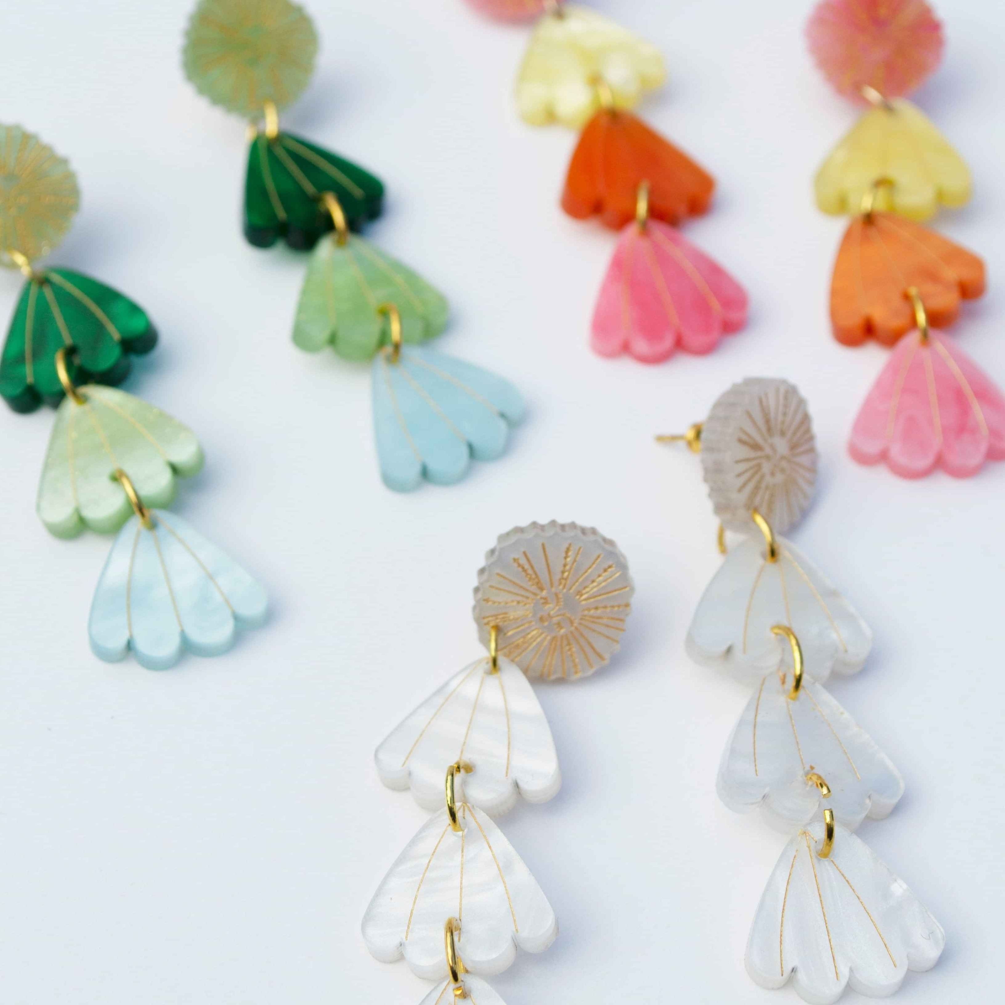 Sunbeam Earring - Ocean