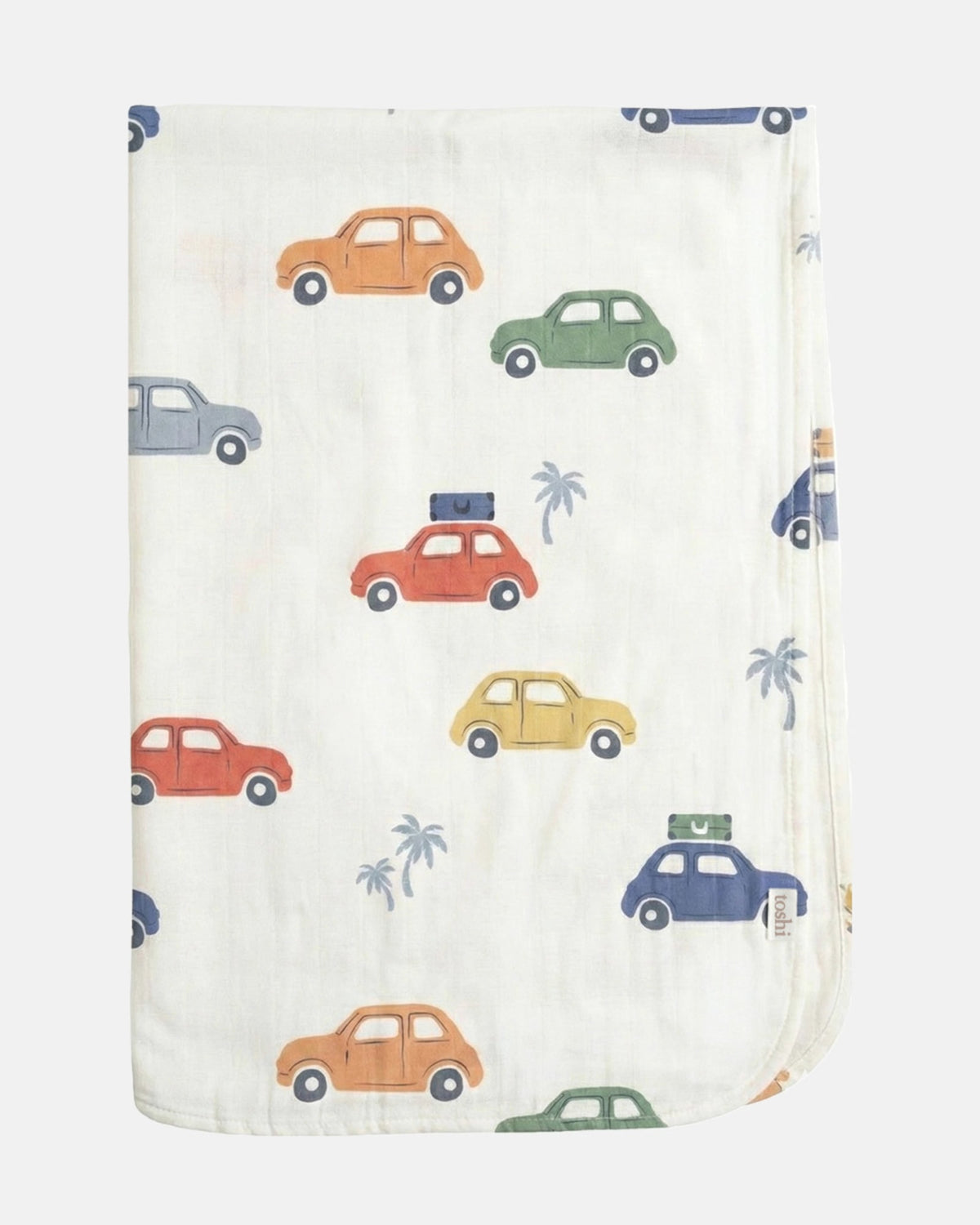 Close-up of the folded Big Mini wrap and its print