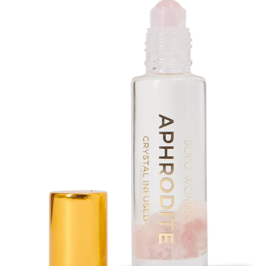 Aphrodite Crystal Perfume Roller - Purple Merchant