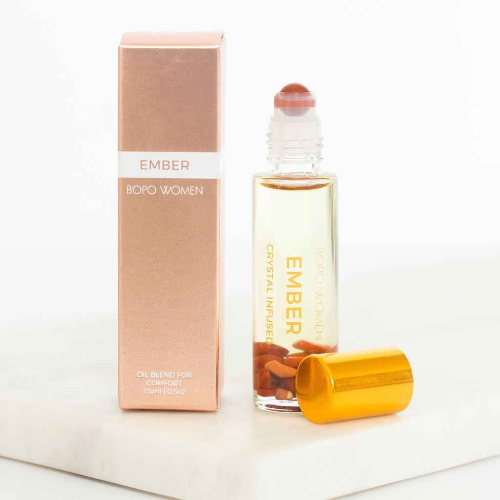 Ember Crystal Perfume Roller - Purple Merchant