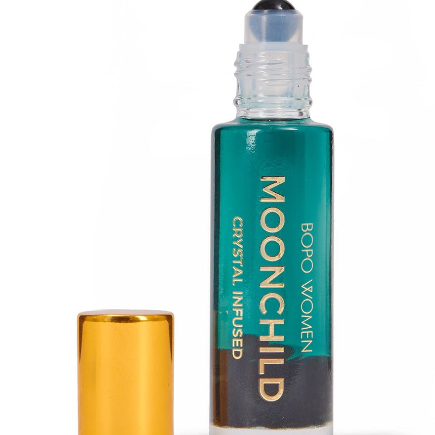 Moonchild Crystal Perfume Roller - Purple Merchant