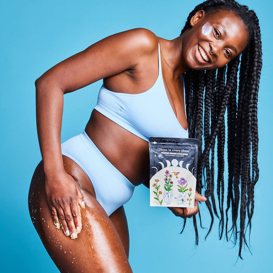 Stardust Organic Sugar Scrub - Purple Merchant