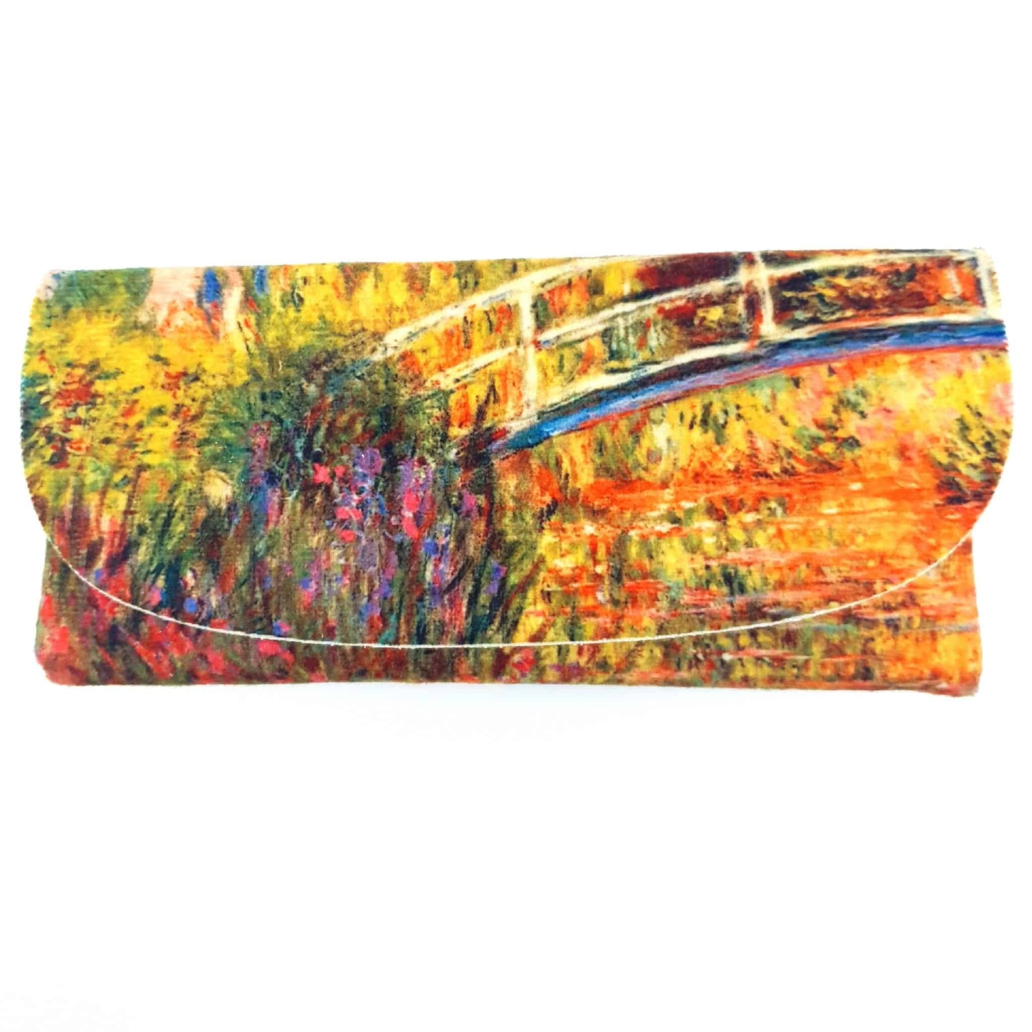 Velour Le Pont Japonais Glasses Case & Cloth - Purple Merchant