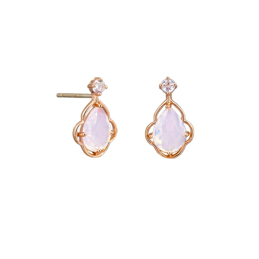 Playa earrings with mixed colours in arch design