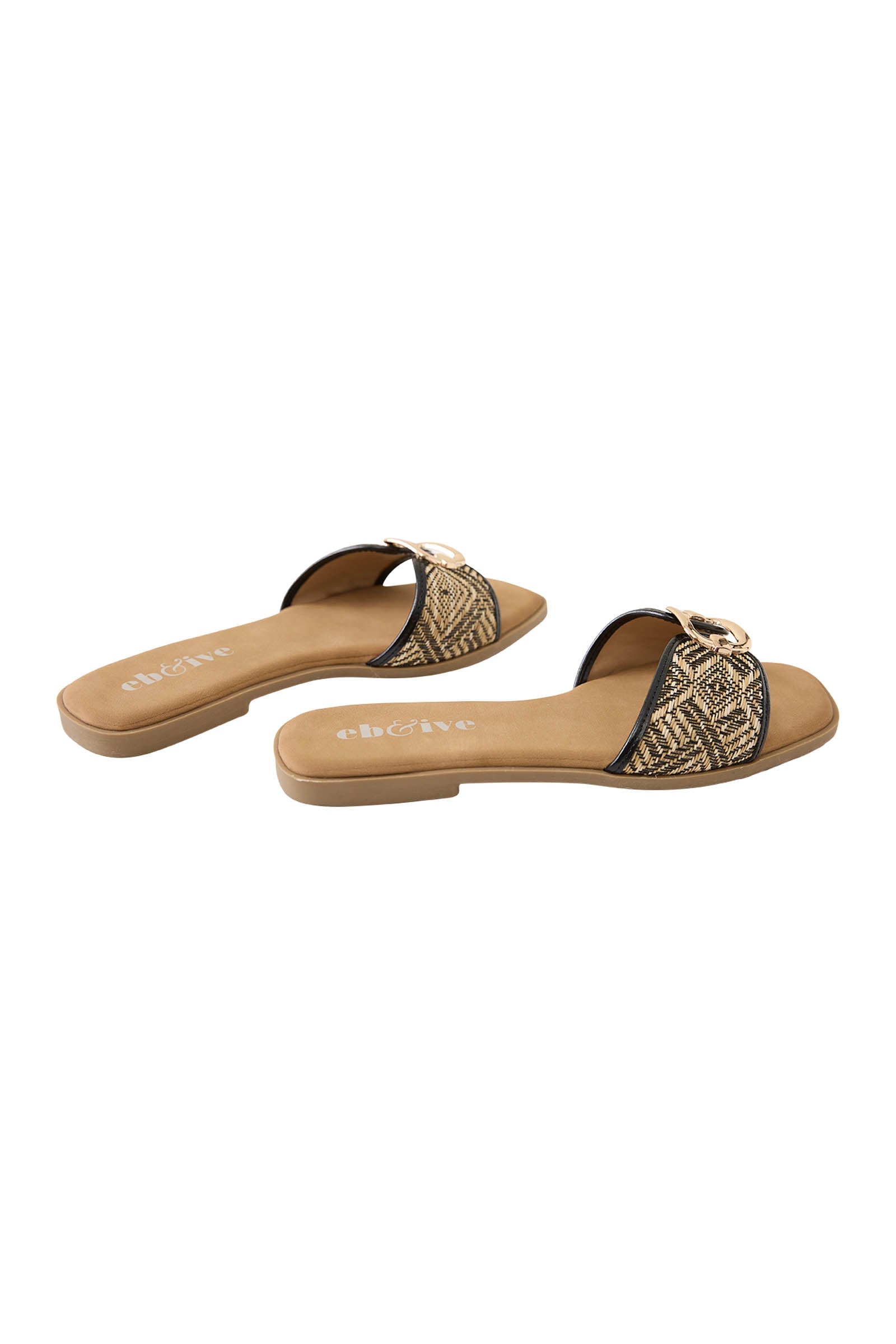 Treville slides in profile showing the low flat sole
