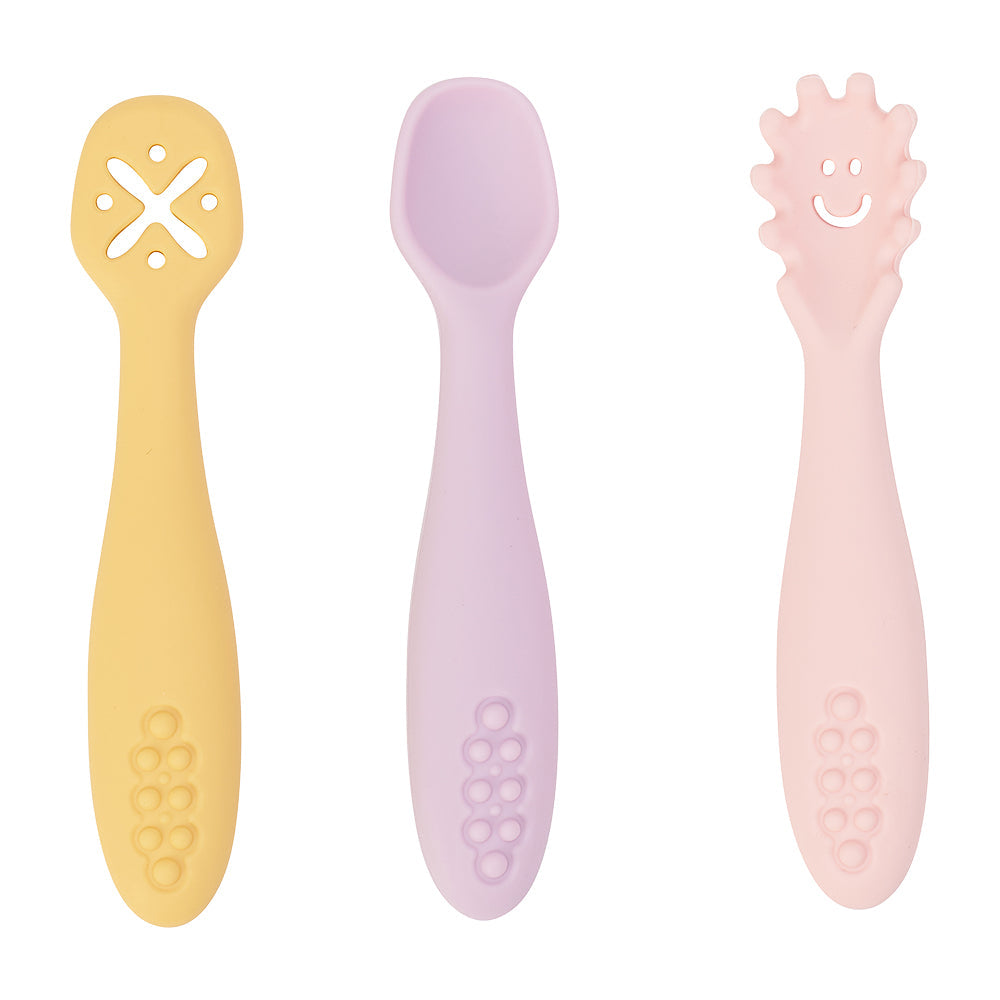 Silicone Cutlery Set (3pc)