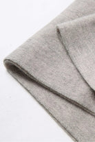 Fold edge detail of the Quartz Pink scarf