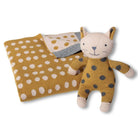 Cute Baby Kitty Knitted Toy with Gentle Rattle Sound - 41467
