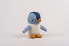 Baby Pingu Stuffed Toy - Soft, Knitted Cotton with Gentle Rattle - 41435