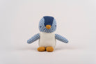 Baby Pingu Stuffed Toy - Soft, Knitted Cotton with Gentle Rattle - 41435
