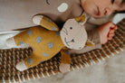 Cute Baby Kitty Knitted Toy with Gentle Rattle Sound - 41467