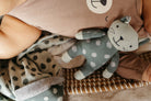 Cute Baby Kitty Knitted Toy with Gentle Rattle Sound - 41467