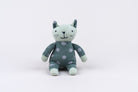 Cute Baby Kitty Knitted Toy with Gentle Rattle Sound - 41467