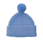 Peppi Baby Knit Hat - Soft Cotton Rib Knit with Pompom - 41452