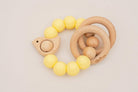 Chirpy Wooden & Silicone Baby Teether - 41494