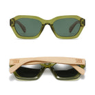 STRAY Moss l Sunglasses l Khaki Lens l White Maple Arms