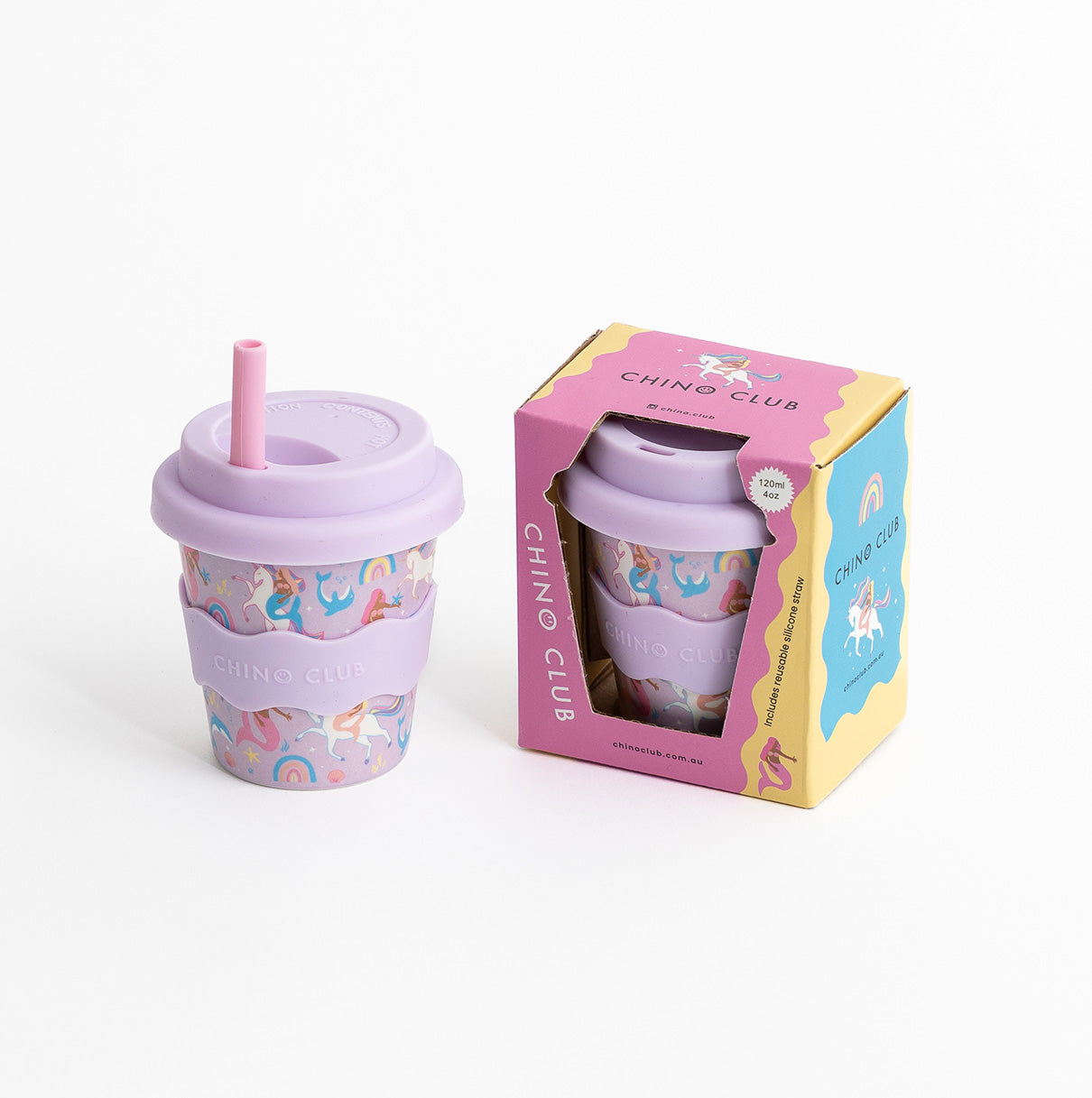 Mermaids and Unicorns Babychino Cup 4oz