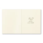 Open card interior reading: you're the best decision I ever made