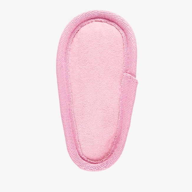Soft suede sole of the orchid pink Platinum Baby Bootie