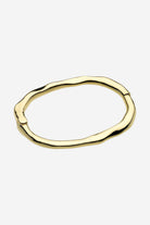 Verity Gold Hinged Bangle