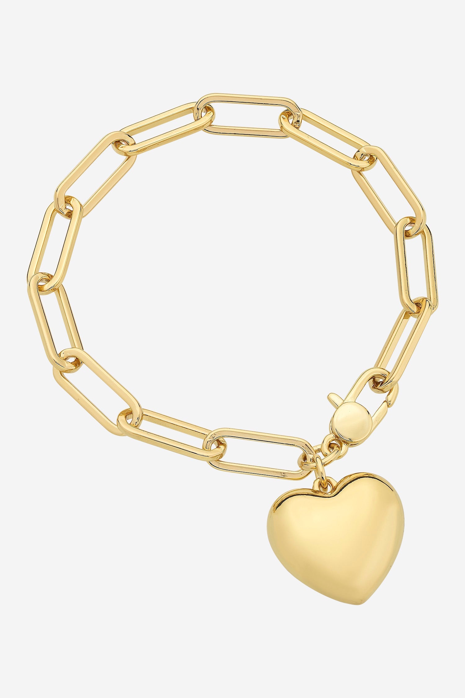 Lotte Soft Gold Heart Bracelet