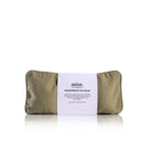 Mint green Salus Aromatherapy Eye Pillow in soft cotton with paper wrap label