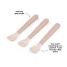 Done by Deer Foodie Easy Grip Spoons — Powder (detail)