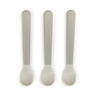 Done by Deer Foodie Easy Grip Spoons — Sand (front)