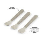 Done by Deer Foodie Easy Grip Spoons — Sand (detail)