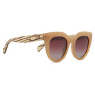 MILLA CARAMEL Brown Gradient Lens l Walnut Arms