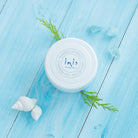 body butter blue background