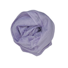 Beauty in Bamboo scarf in Lavender, a pale lilac, loosely coiled