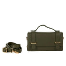 Maison Fanli Margot Clutch Bag - Leather - Khaki