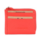Back of the mandarin wallet, showing the slots on the other side