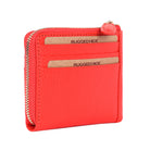 Mandarin card wallet angled, card slots on the front and the zip round the corner
