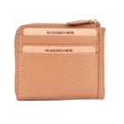 Back of the tan cards wallet, showing two more card slots