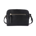 Back of the black bag, showing the zip pocket across it
