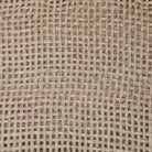 Close-up of the Rowan placemat's natural jute open weave