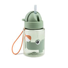 Done by Deer Straw Bottle 280mL Play — Green (detail)
