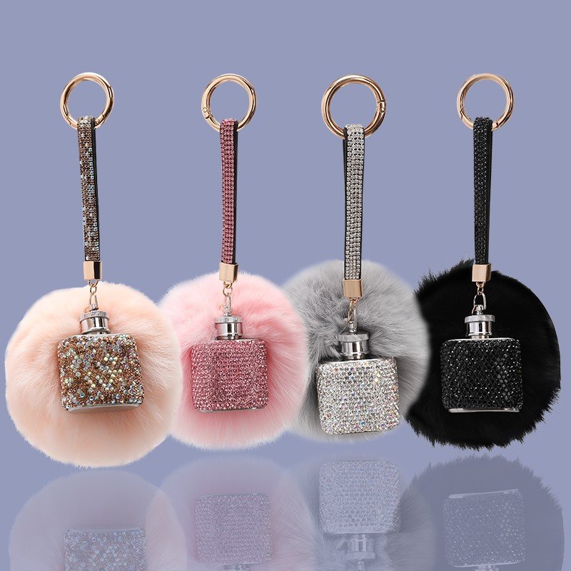 Mini Flask Keyrings