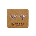 Fabienne Small Bee earrings in rose gold